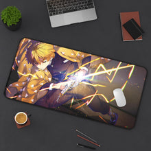 Load image into Gallery viewer, Zenitsu Agatsuma Mouse Pad (Desk Mat) On Desk
