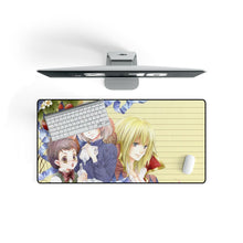 Load image into Gallery viewer, Howl&#39;s Moving Castle Mouse Pad (Desk Mat) On Desk
