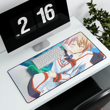 Charger l&#39;image dans la galerie, Infinite Stratos Mouse Pad (Desk Mat) With Laptop
