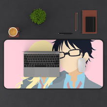 Cargar imagen en el visor de la galería, Your Lie In April Mouse Pad (Desk Mat) With Laptop
