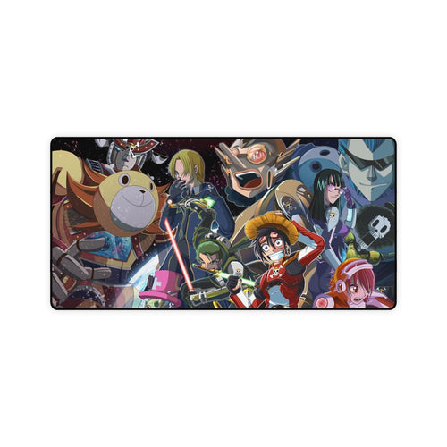 One Piece Monkey D. Luffy, Roronoa Zoro, Sanji, Nico Robin, Tony Tony Chopper Mouse Pad (Desk Mat)