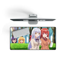 Load image into Gallery viewer, Anime Gabriel DropOut Mouse Pad (Desk Mat) On Desk
