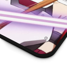 Load image into Gallery viewer, Sword Art Online Kazuto Kirigaya, Asuna Yuuki Mouse Pad (Desk Mat) Hemmed Edge
