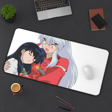 Load image into Gallery viewer, InuYasha Mouse Pad (Desk Mat) On Desk
