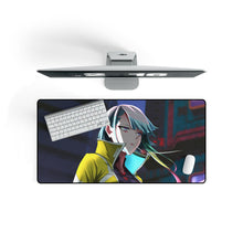 Load image into Gallery viewer, Cyberpunk: Edgerunners Mouse Pad (Desk Mat) On Desk
