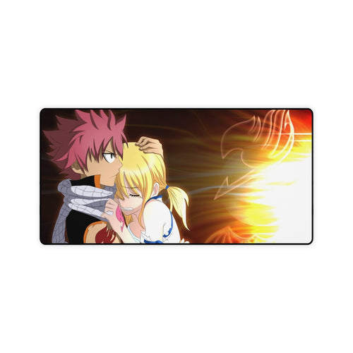 Fairy Tail Natsu Dragneel, Lucy Heartfilia Mouse Pad (Desk Mat)