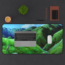 Cargar imagen en el visor de la galería, Princess Mononoke Mouse Pad (Desk Mat) With Laptop
