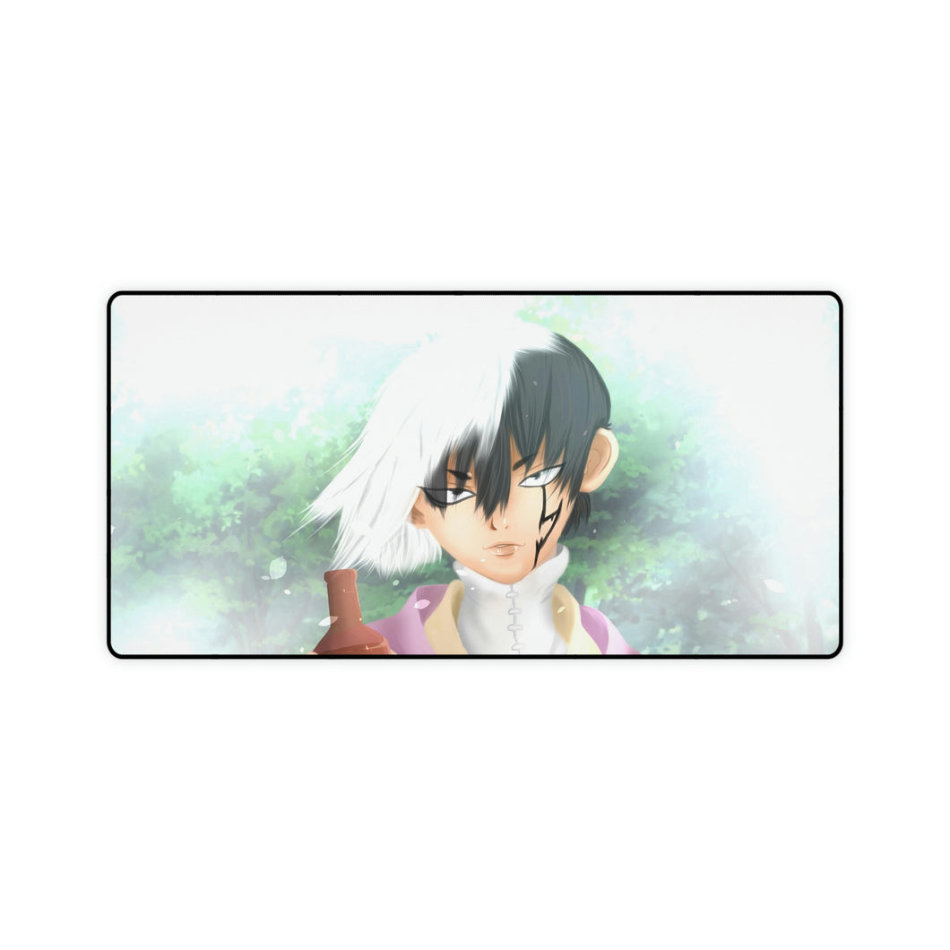 #5.3087, Dr. Stone, Gen Asagiri, Tapis de souris (tapis de bureau)