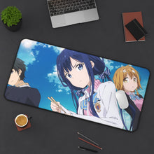 Charger l&#39;image dans la galerie, Masamune-kun&#39;s Revenge Aki Adagaki, Masamune Makabe, Yoshino Koiwai Mouse Pad (Desk Mat) On Desk
