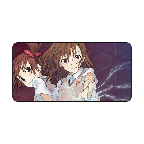 A Certain Scientific Railgun Mikoto Misaka, Kuroko Shirai Mouse Pad (Desk Mat)