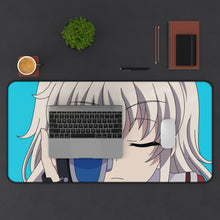 Load image into Gallery viewer, Nao Tomori Mouse Pad (Desk Mat) With Laptop
