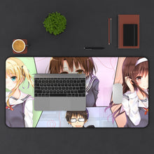 Cargar imagen en el visor de la galería, Eriri, Katou, Utaha Mouse Pad (Desk Mat) With Laptop
