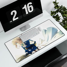 Charger l&#39;image dans la galerie, Violet Evergarden Mouse Pad (Desk Mat) With Laptop
