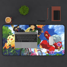 Load image into Gallery viewer, InuYasha Mouse Pad (Desk Mat) With Laptop
