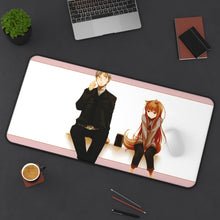 Cargar imagen en el visor de la galería, Spice And Wolf Mouse Pad (Desk Mat) On Desk
