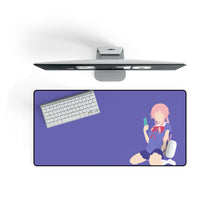 Load image into Gallery viewer, Mirai Nikki Yuno Gasai Mouse Pad (Desk Mat) On Desk
