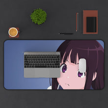 Cargar imagen en el visor de la galería, Eru Chitanda  Face Mouse Pad (Desk Mat) With Laptop
