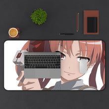 Load image into Gallery viewer, A Certain Scientific Railgun Kuroko Shirai Mouse Pad (Desk Mat) With Laptop
