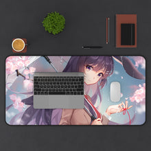 Cargar imagen en el visor de la galería, Rascal Does Not Dream Of Bunny Girl Senpai Mouse Pad (Desk Mat) With Laptop
