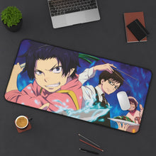 Cargar imagen en el visor de la galería, Blue Exorcist Mouse Pad (Desk Mat) On Desk
