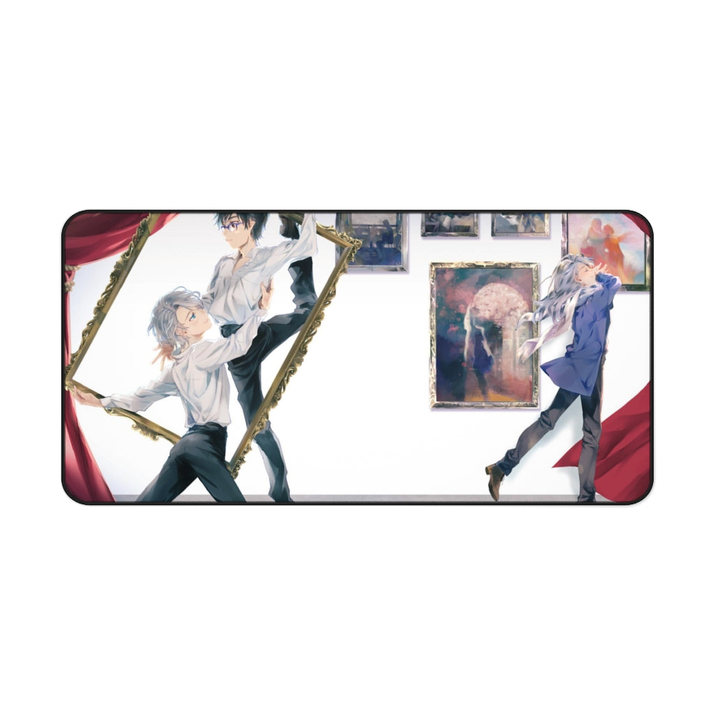 Yuri!!! On Ice Victor Nikiforov, Yuuri Katsuki Mouse Pad (Desk Mat)