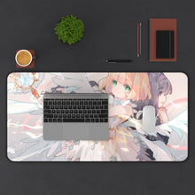 Cargar imagen en el visor de la galería, Cardcaptor Sakura Sakura Kinomoto, Tomoyo Daidouji Mouse Pad (Desk Mat) With Laptop
