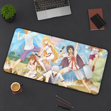 Charger l&#39;image dans la galerie, A Certain Scientific Railgun Mikoto Misaka Mouse Pad (Desk Mat) On Desk
