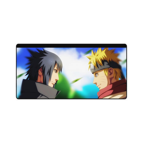 Naruto and Sasuke Mouse Pad (Desk Mat)