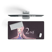 Cargar imagen en el visor de la galería, Mirai Nikki Yuno Gasai Mouse Pad (Desk Mat) On Desk
