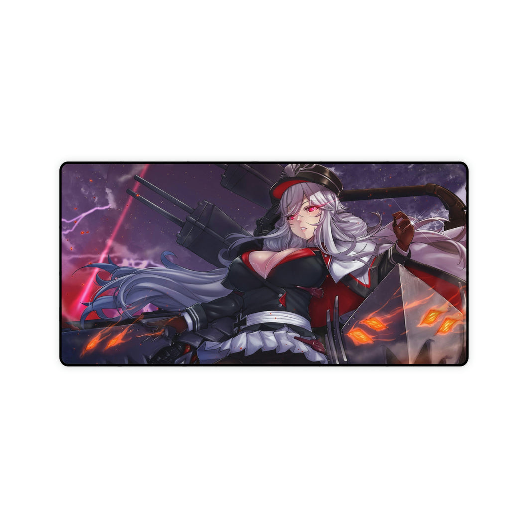 Azur Lane, Graf Zeppelin, Anime Girl, Mouse Pad (Desk Mat)