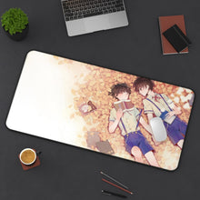 Cargar imagen en el visor de la galería, Mob Psycho 100 Shigeo Kageyama, Ritsu Kageyama Mouse Pad (Desk Mat) On Desk
