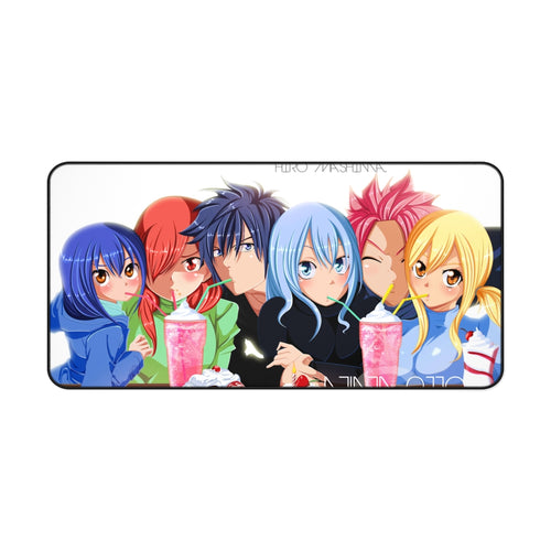 Fairy Tail Natsu Dragneel, Erza Scarlet, Gray Fullbuster, Lucy Heartfilia, Wendy Marvell Mouse Pad (Desk Mat)