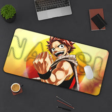 Load image into Gallery viewer, Fairy Tail Natsu Dragneel Mouse Pad (Desk Mat) On Desk
