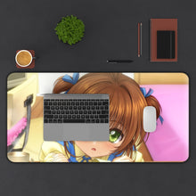 Cargar imagen en el visor de la galería, Cardcaptor Sakura Sakura Kinomoto Mouse Pad (Desk Mat) With Laptop
