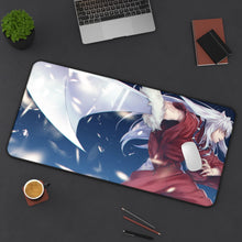 Load image into Gallery viewer, InuYasha Mouse Pad (Desk Mat) On Desk
