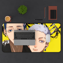 Cargar imagen en el visor de la galería, Tokyo Revengers Takashi Mitsuya Mouse Pad (Desk Mat) With Laptop
