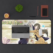 Cargar imagen en el visor de la galería, Kamisama Kiss Tomoe, Nanami Momozono Mouse Pad (Desk Mat) With Laptop
