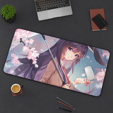 Cargar imagen en el visor de la galería, Rascal Does Not Dream Of Bunny Girl Senpai Mouse Pad (Desk Mat) On Desk
