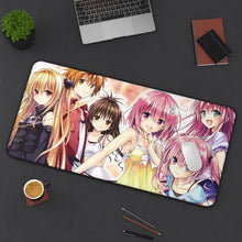 Charger l&#39;image dans la galerie, To Love-Ru Mouse Pad (Desk Mat) On Desk
