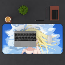 Load image into Gallery viewer, Summer Time Rendering Ushio Kofune Mouse Pad (Desk Mat) With Laptop
