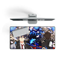 Cargar imagen en el visor de la galería, Rin and Yukio Okumura Mouse Pad (Desk Mat) On Desk
