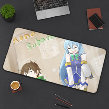 Load image into Gallery viewer, KonoSuba - God’s Blessing On This Wonderful World!! Mouse Pad (Desk Mat) On Desk
