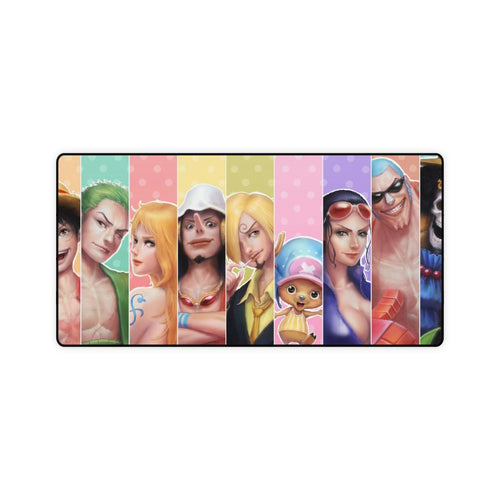 One Piece Monkey D. Luffy, Roronoa Zoro, Sanji, Nico Robin, Tony Tony Chopper Mouse Pad (Desk Mat)