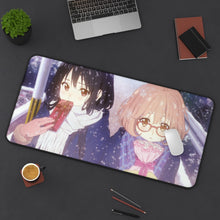 Cargar imagen en el visor de la galería, Beyond The Boundary Mouse Pad (Desk Mat) On Desk
