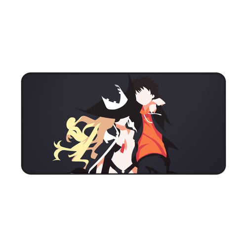 Othinus and Touma [Index New Testament] Minimalist Mouse Pad (Desk Mat)