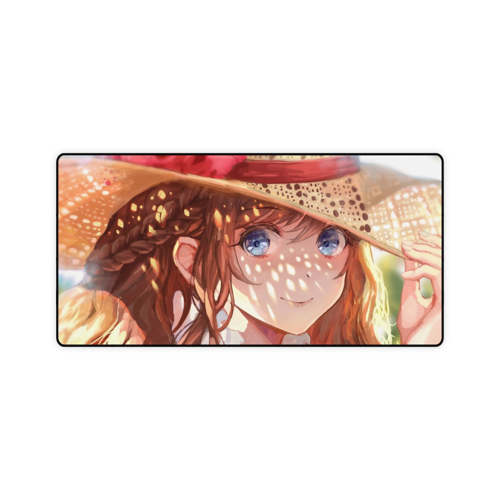 Anime Girl Mouse Pad (Desk Mat)