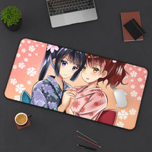 Charger l&#39;image dans la galerie, Sound! Euphonium Kumiko Oumae, Reina Kousaka Mouse Pad (Desk Mat) On Desk
