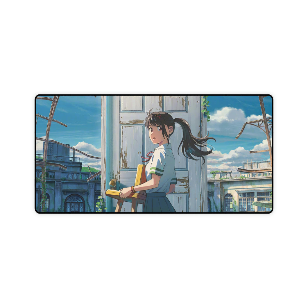 Suzume no Tojimari Mouse Pad (Desk Mat)