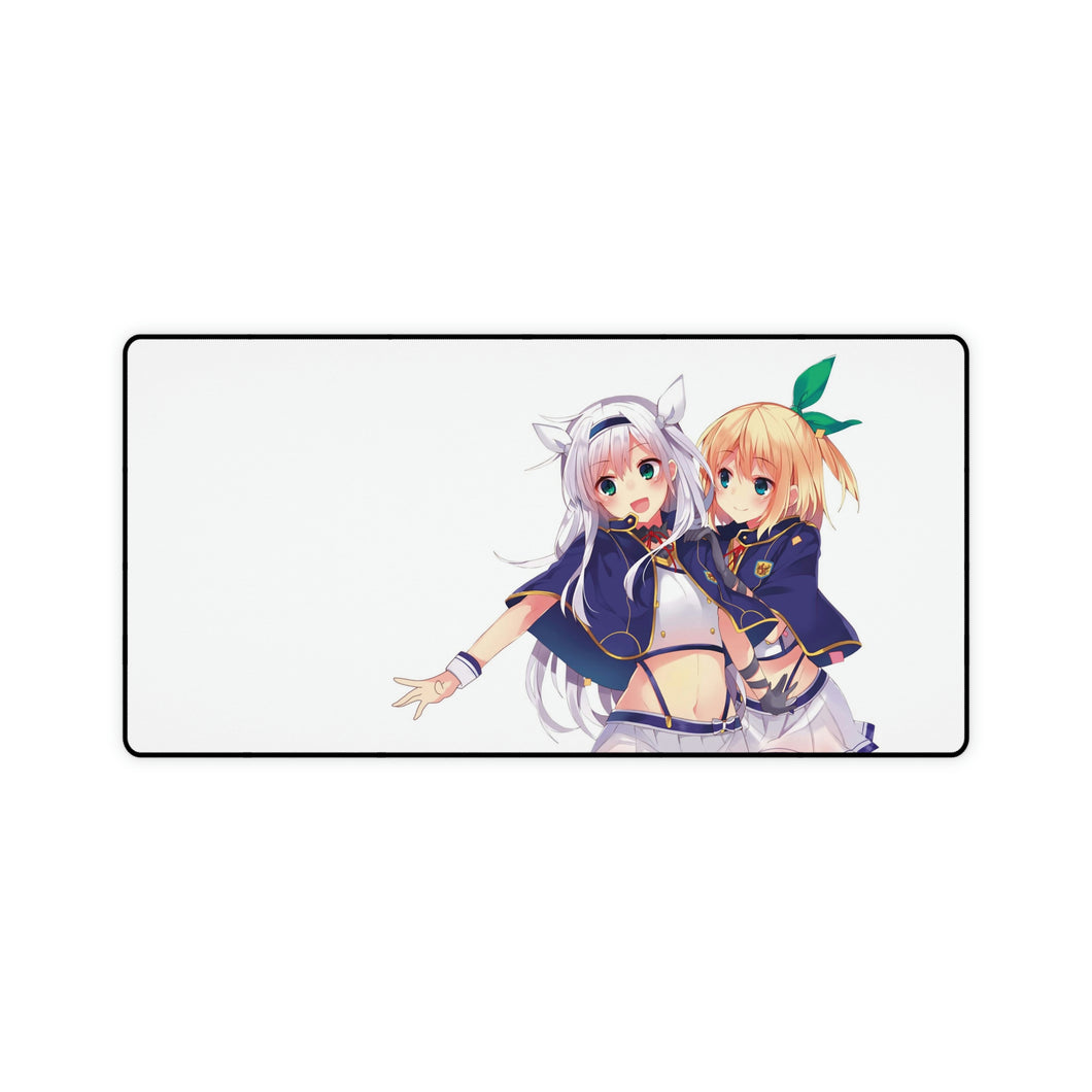 Rokudenashi Majutsu Koushi to Akashic Records Tapis de souris (tapis de bureau)