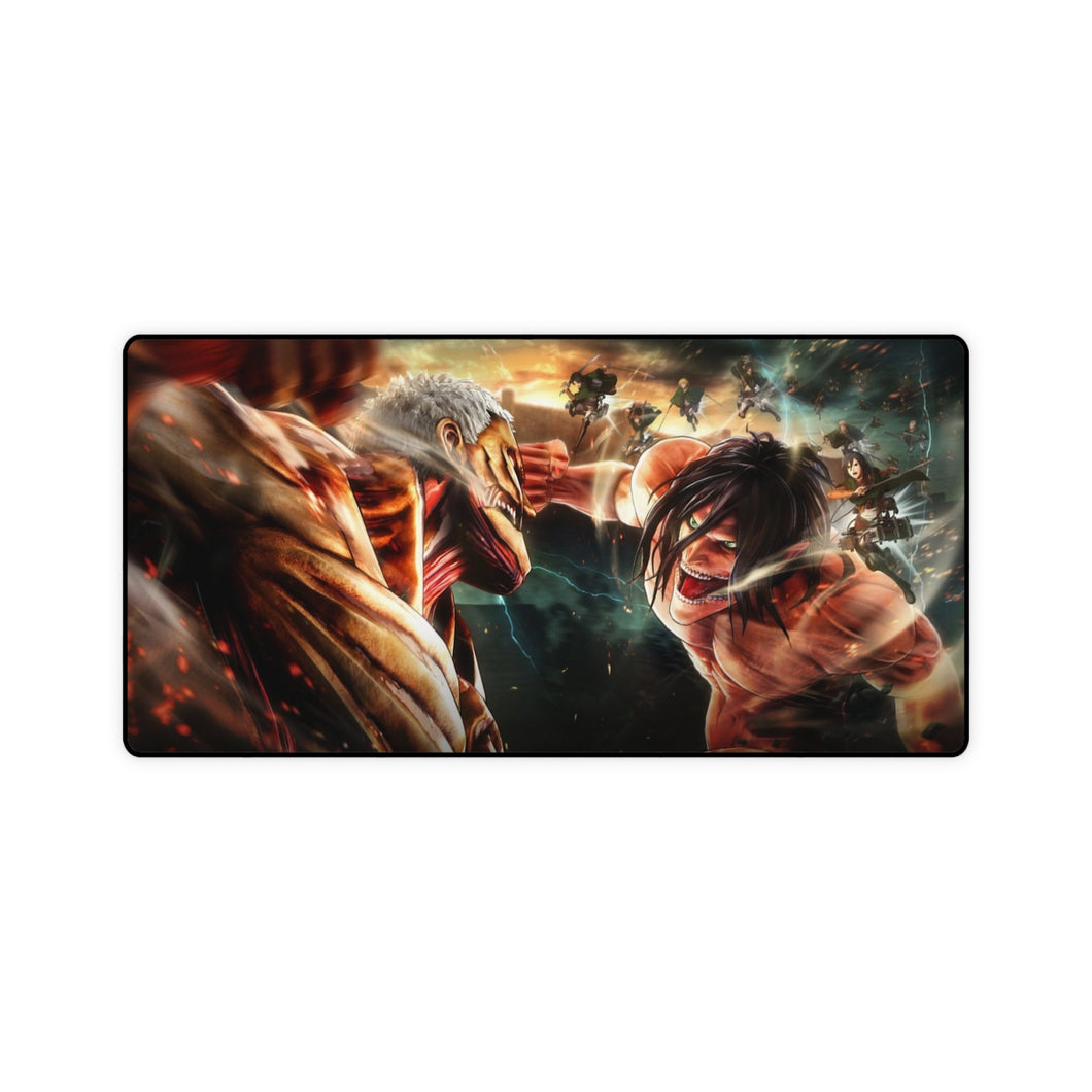 Tapis de souris (tapis de bureau) Anime Attack On Titan